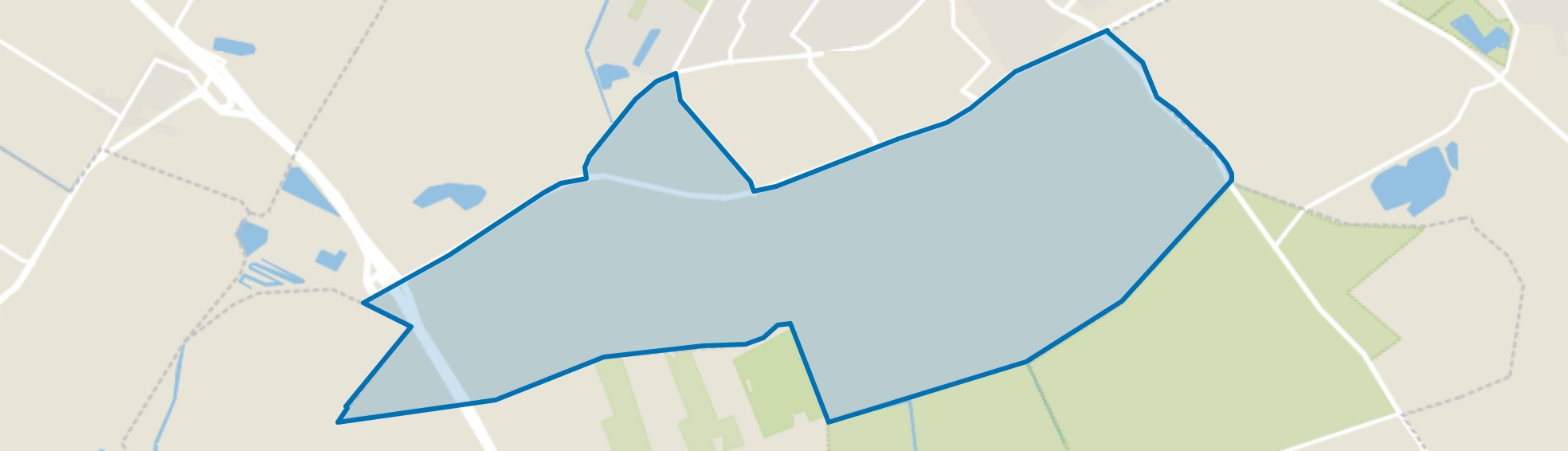 Buitengebied Vretstrooij, Culemborg map