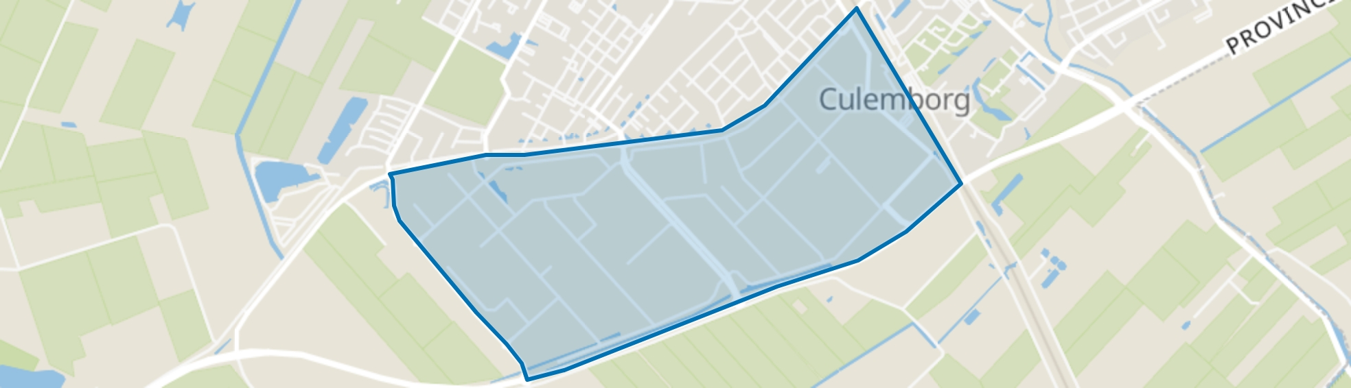 Industrieterrein Pavijen, Culemborg map