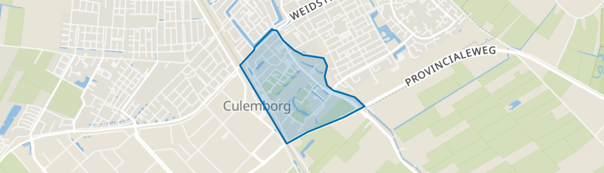 Lanxmeer, Culemborg map