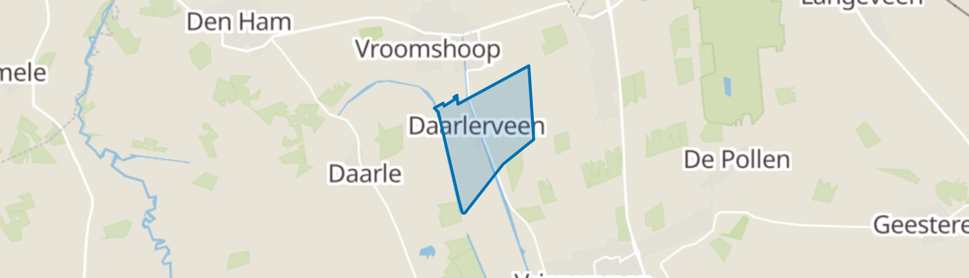 Daarlerveen map