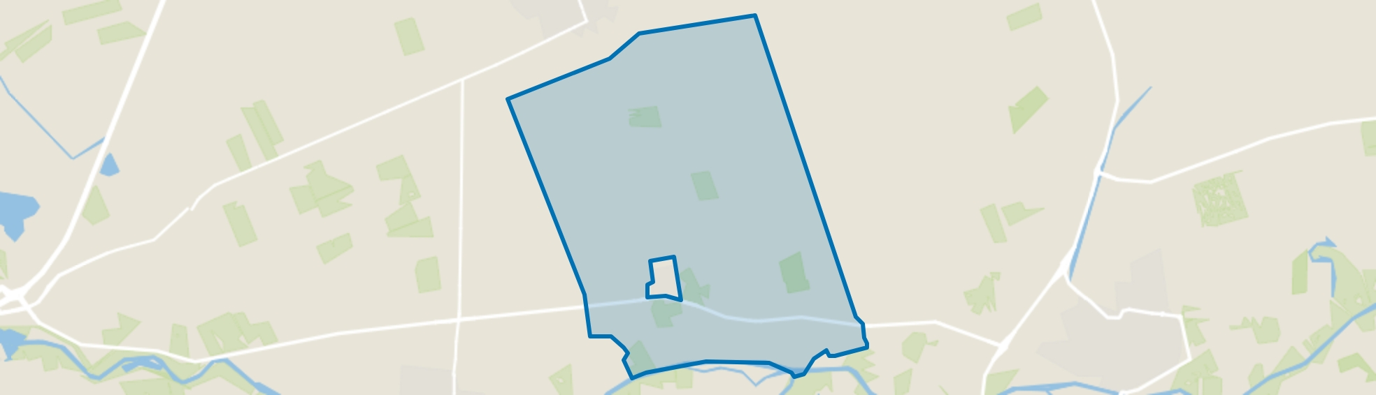 Verspreide huizen Oudleusenerveld, Dalfsen map