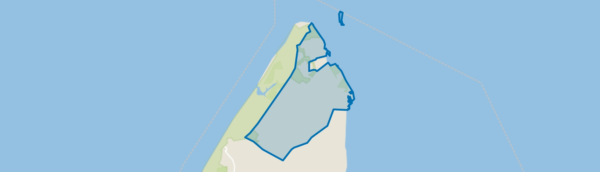 Verspreide huizen in de polders Eierland en Eendracht, De Cocksdorp map