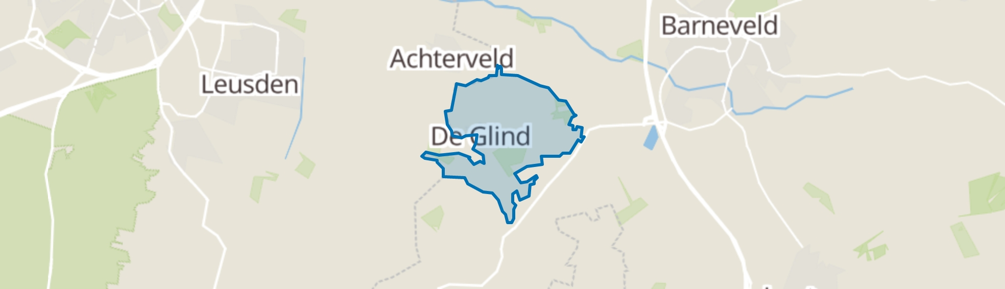 De Glind map