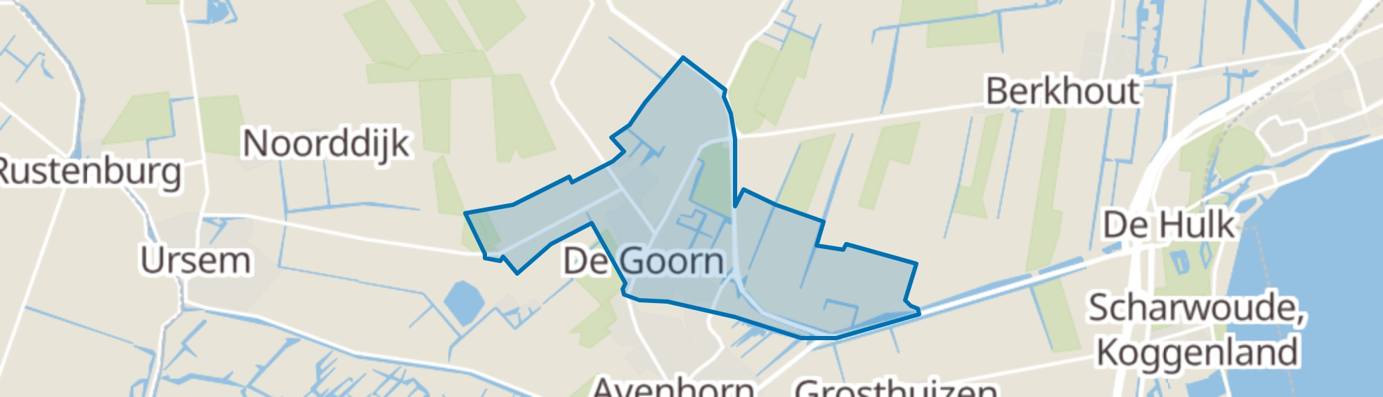 De Goorn map