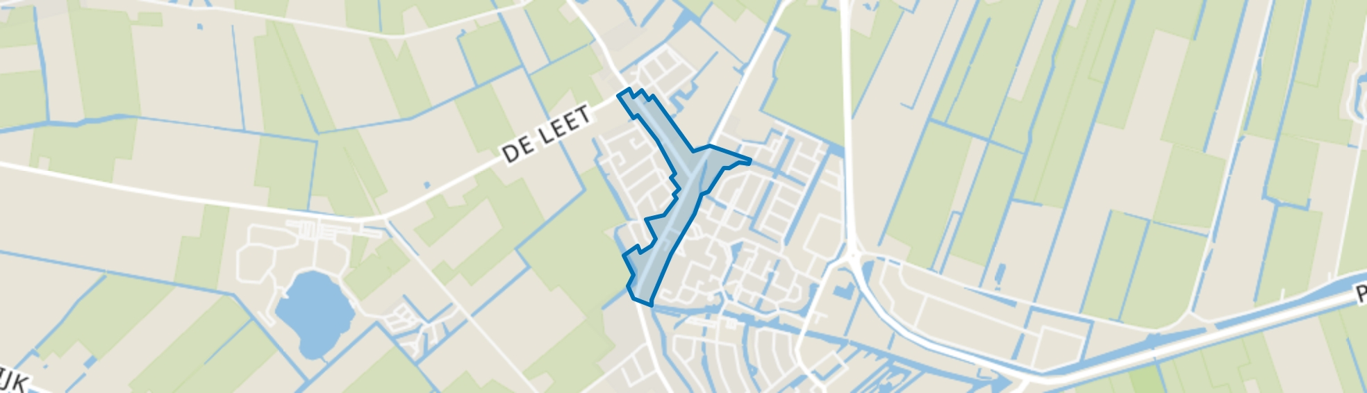 De Goorn en omgeving, De Goorn map