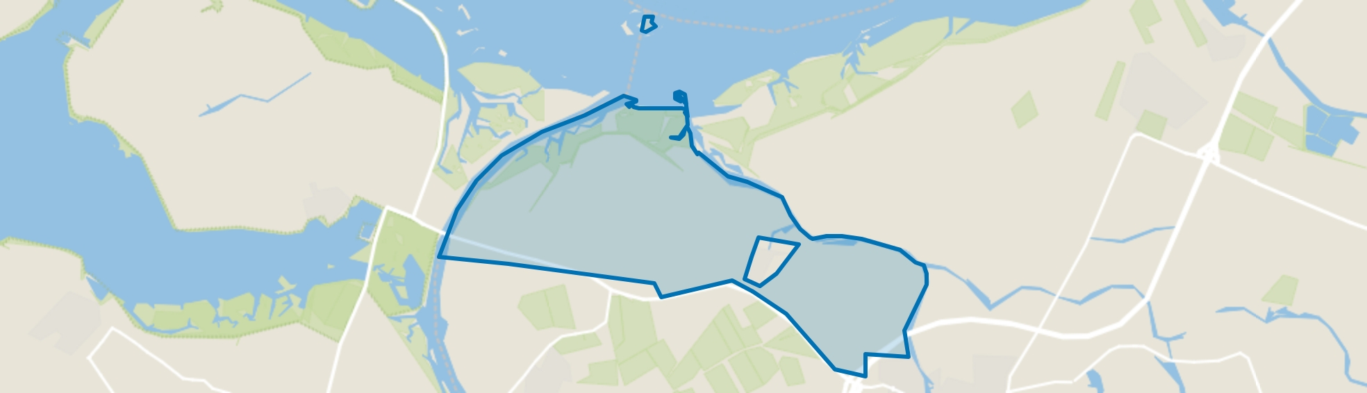 Heense polders, De Heen map