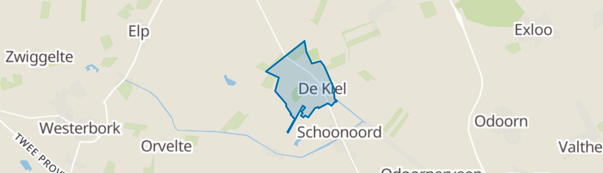 De Kiel map