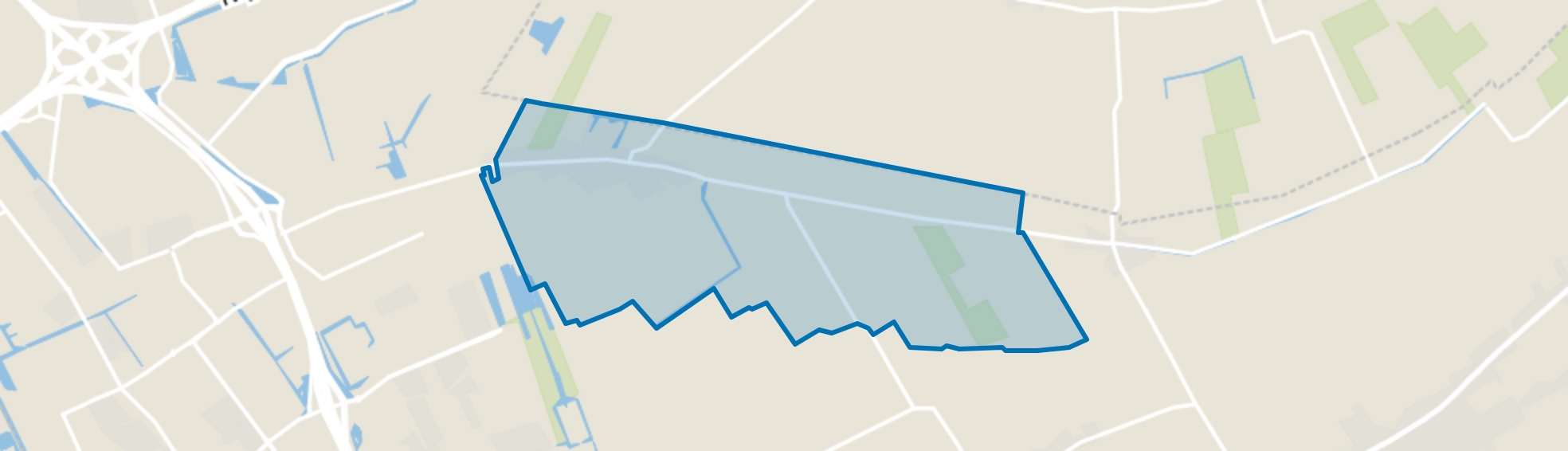 De Knipe, De Knipe map