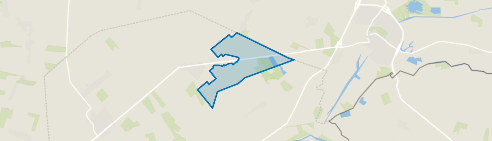 Verspreide huizen De Krim, De Krim map