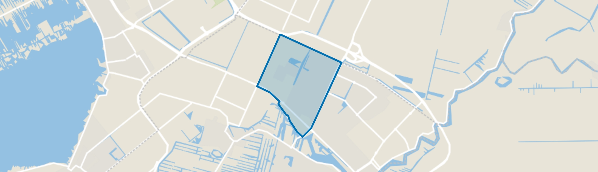 Legmeer, De Kwakel map