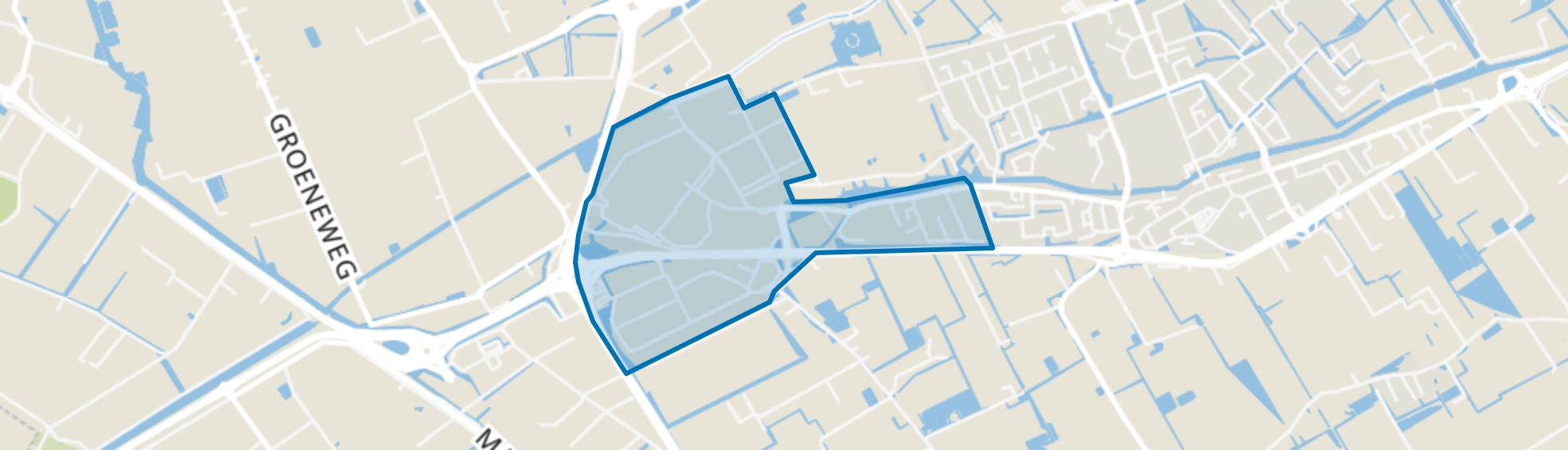 Bedrijventerrein Westerlee, De Lier map