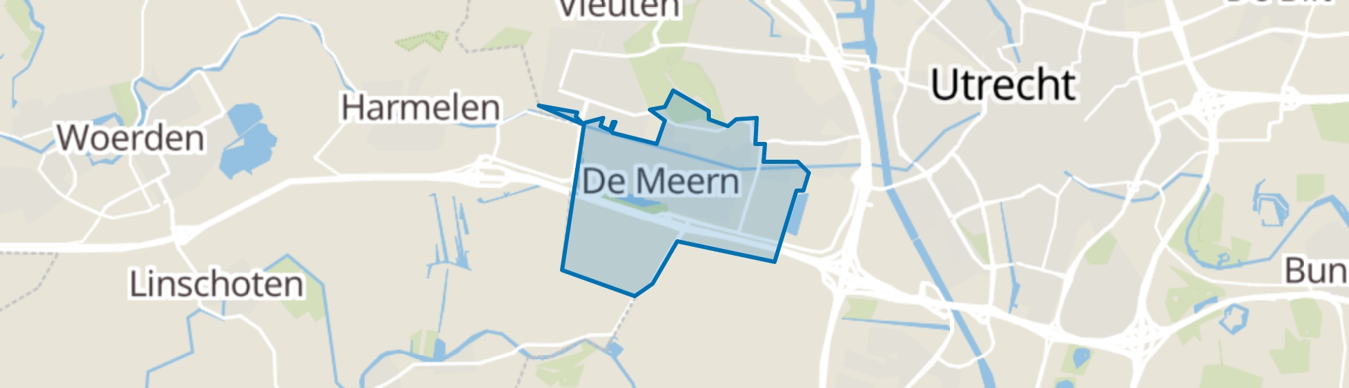 De Meern map