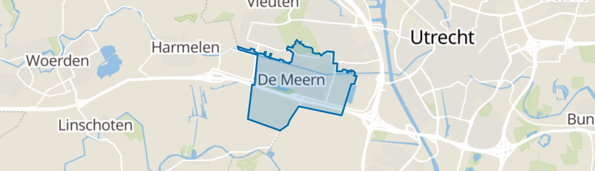 De Meern map