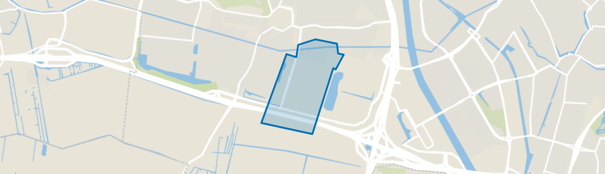 Bedrijvengebied Oudenrijn, De Meern map