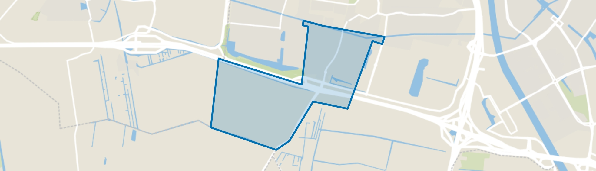 De Meern-Zuid, De Meern map