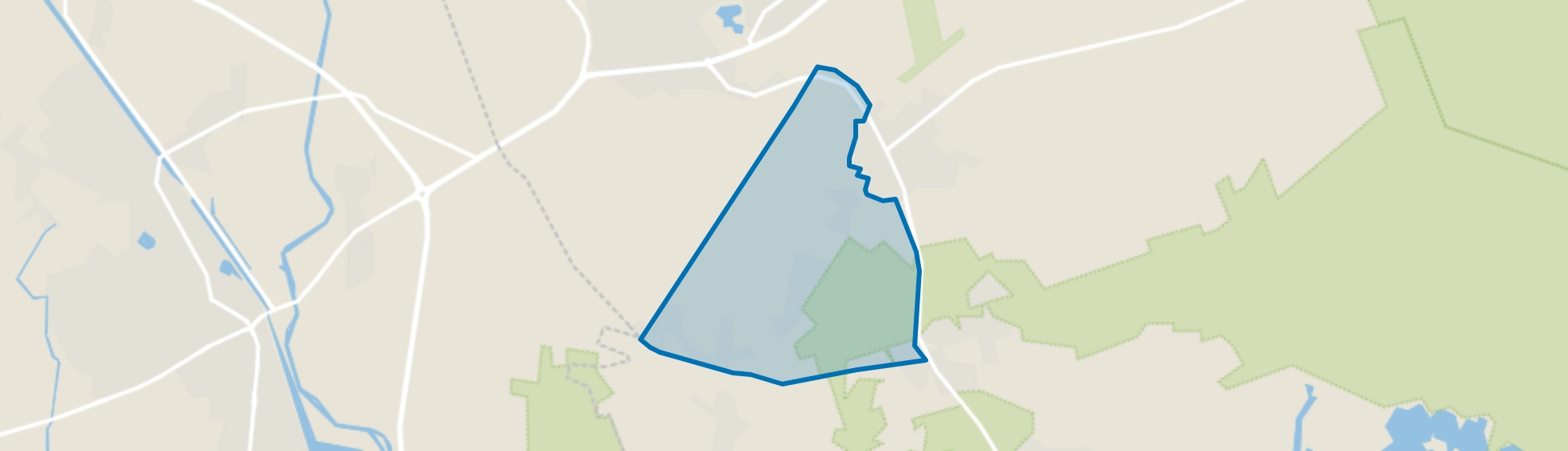 Verspreide huizen Milschot-Tereyken, De Mortel map