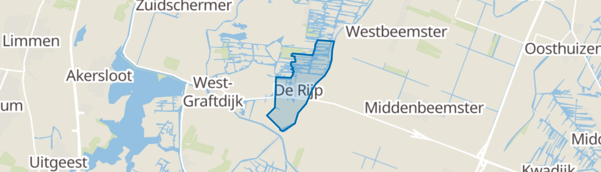 De Rijp map