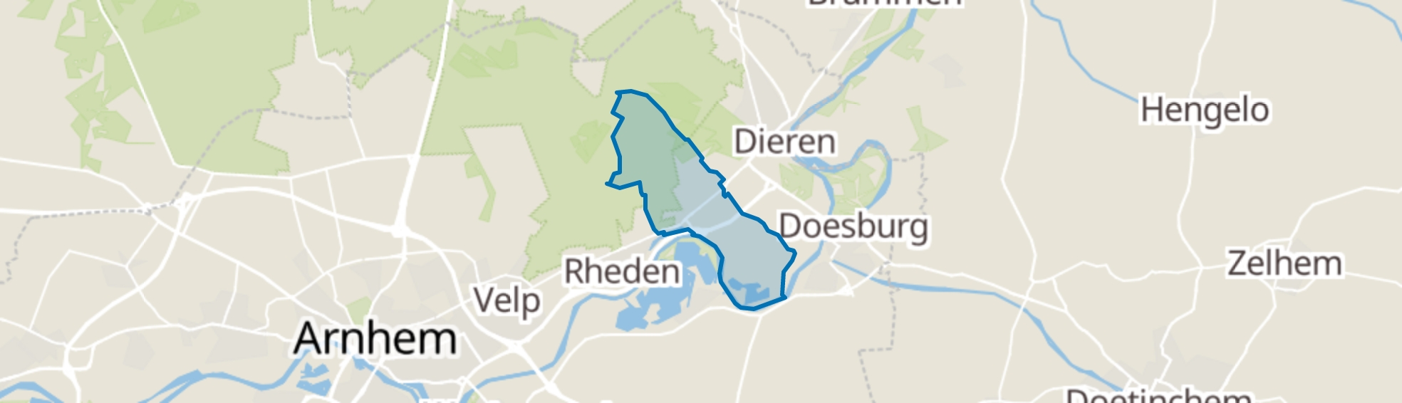 De Steeg map