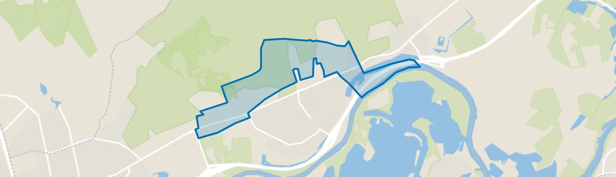 Verspreide huizen Rheden, De Steeg map