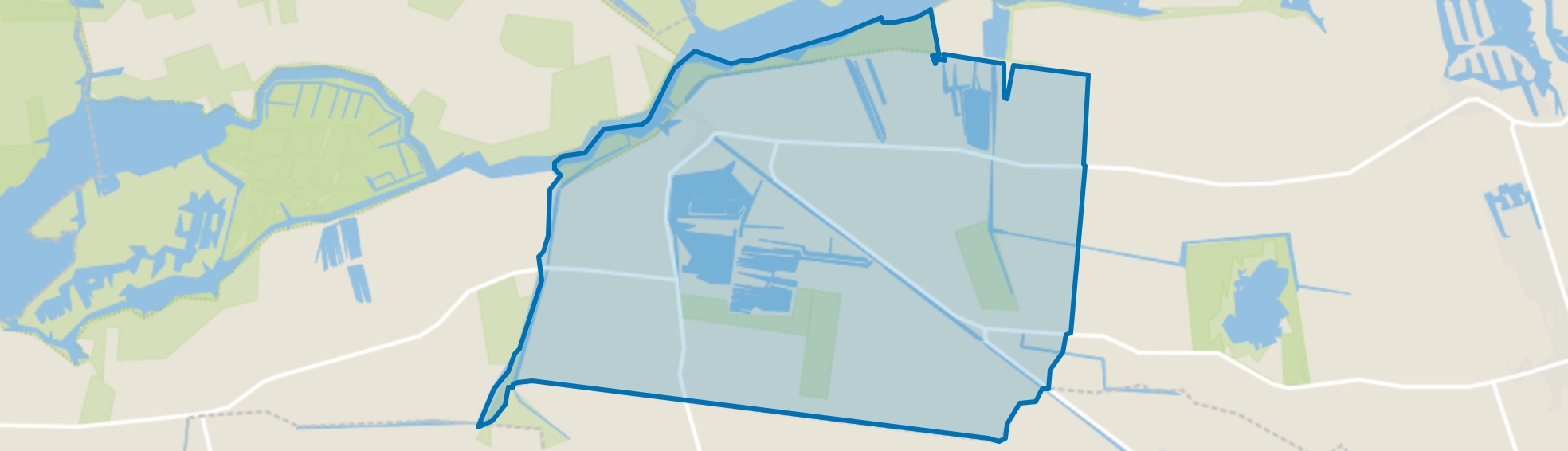 De Veenhoop, De Veenhoop map