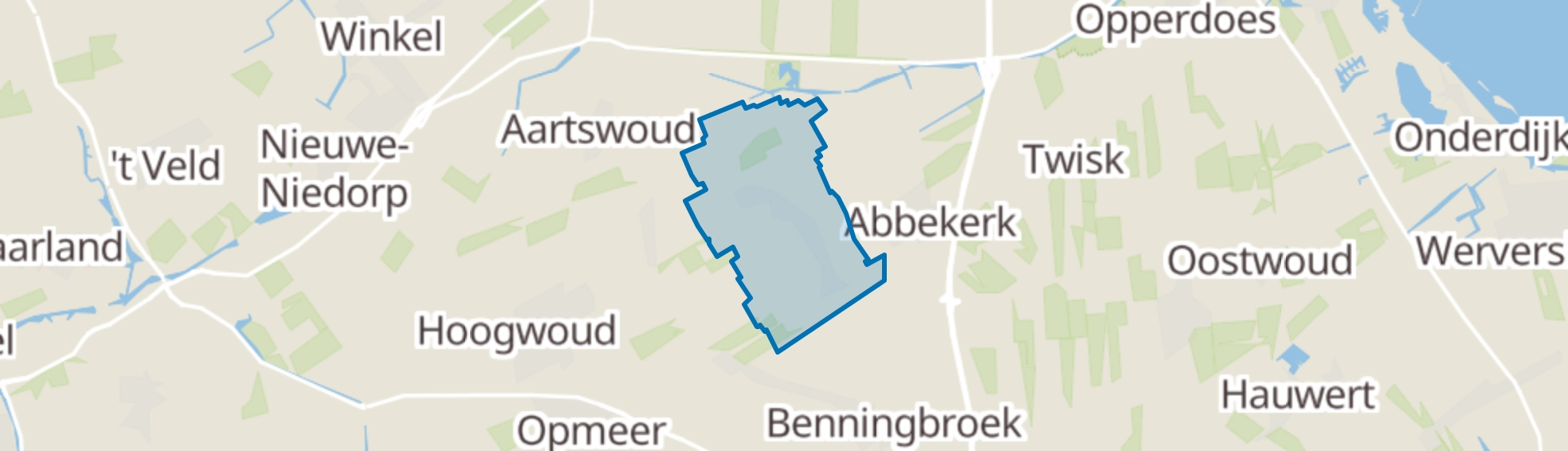 De Weere map