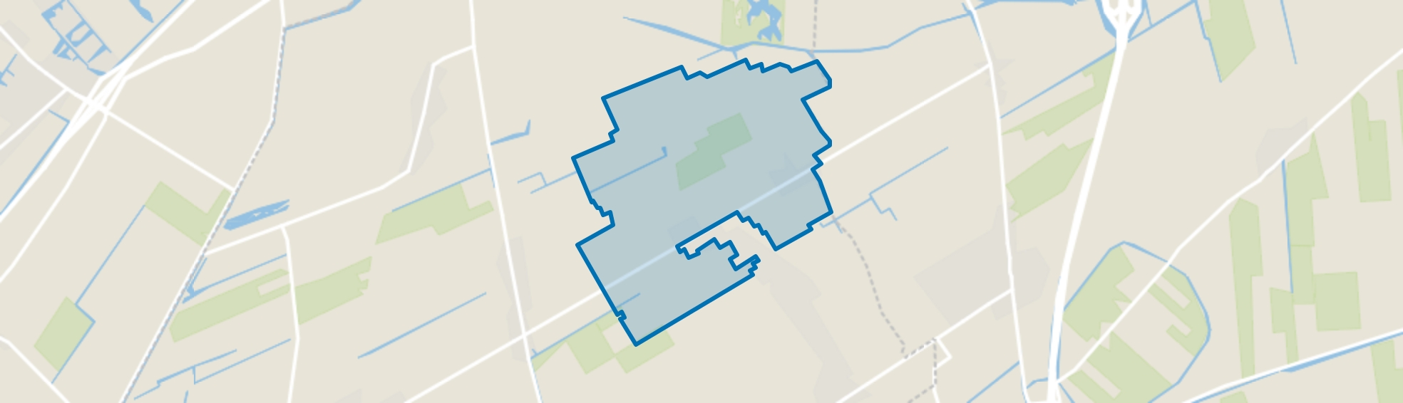 Buitenweere Noord, De Weere map