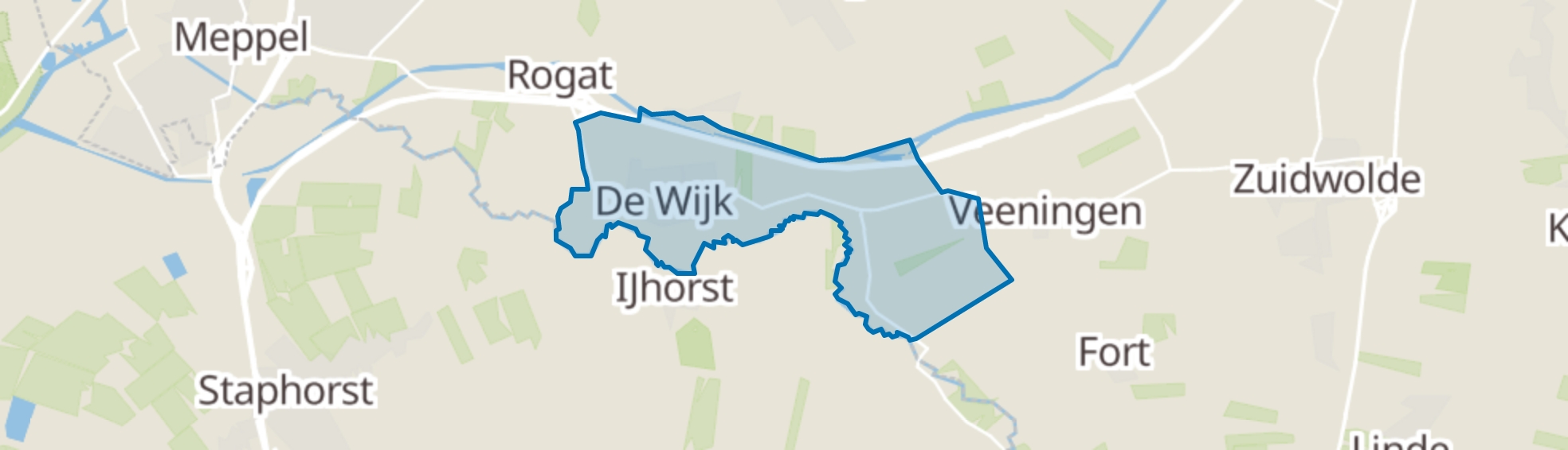 de Wijk map