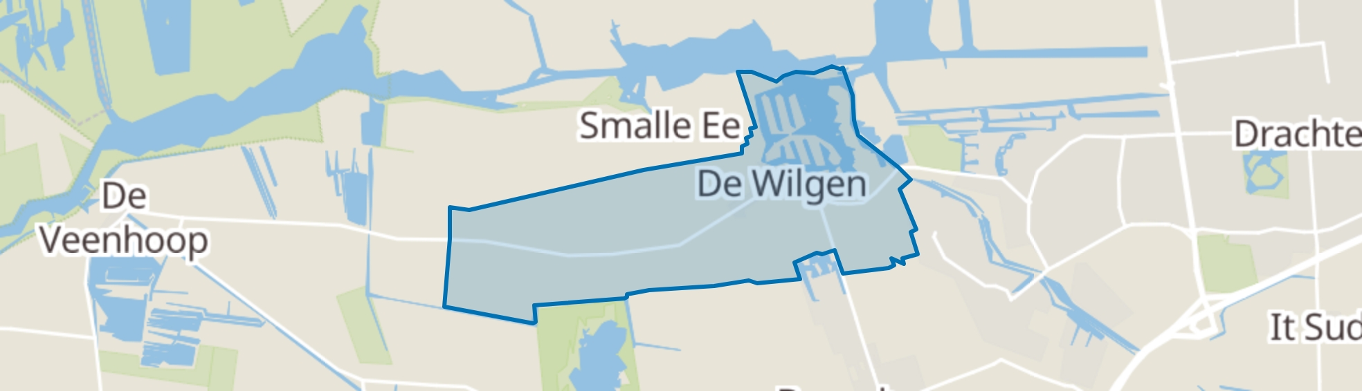 De Wilgen map