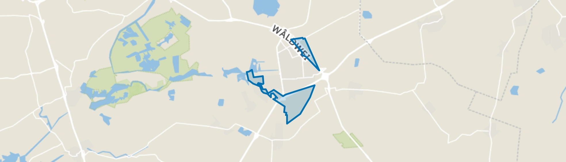 Buitengebied Drachten, De Wilgen map