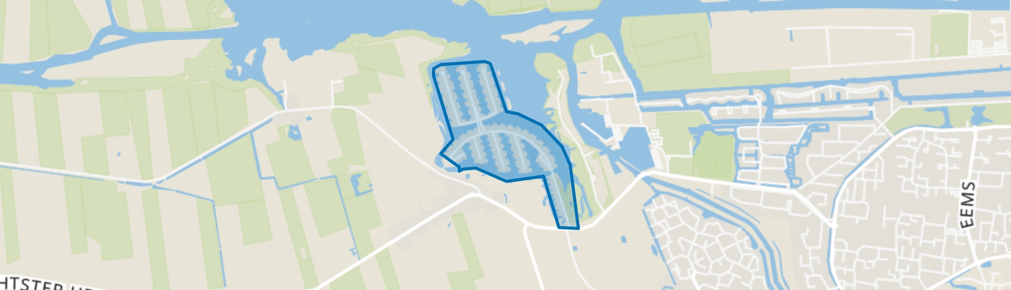 De Wilgen, Sanding, De Wilgen map