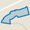 Verspreide huizen ten noorden van de Wilp