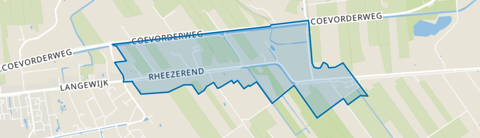 Rheezerend, Dedemsvaart map