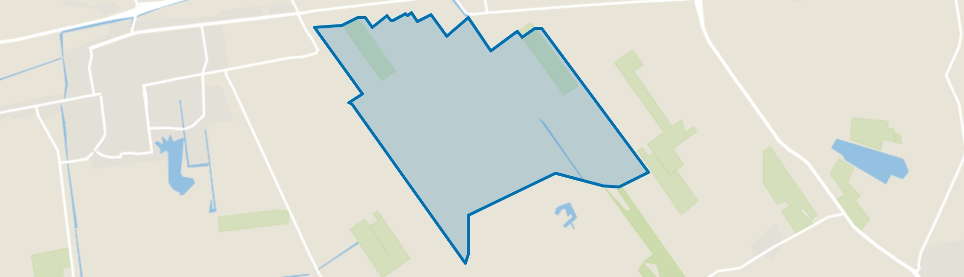 Verspreide huizen Colenbranderbos, Dedemsvaart map