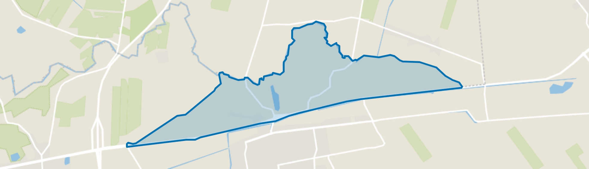 Verspreide huizen Reestgebied, Dedemsvaart map