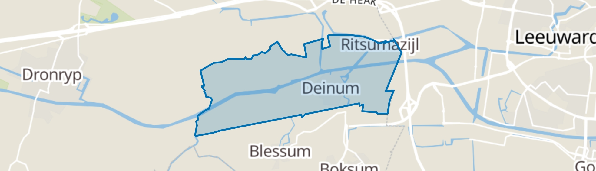Deinum map
