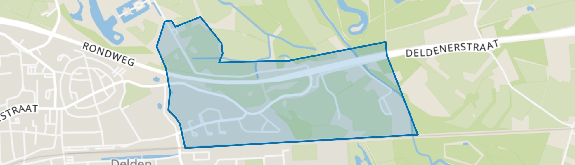 Greekerinckskamp, Delden map