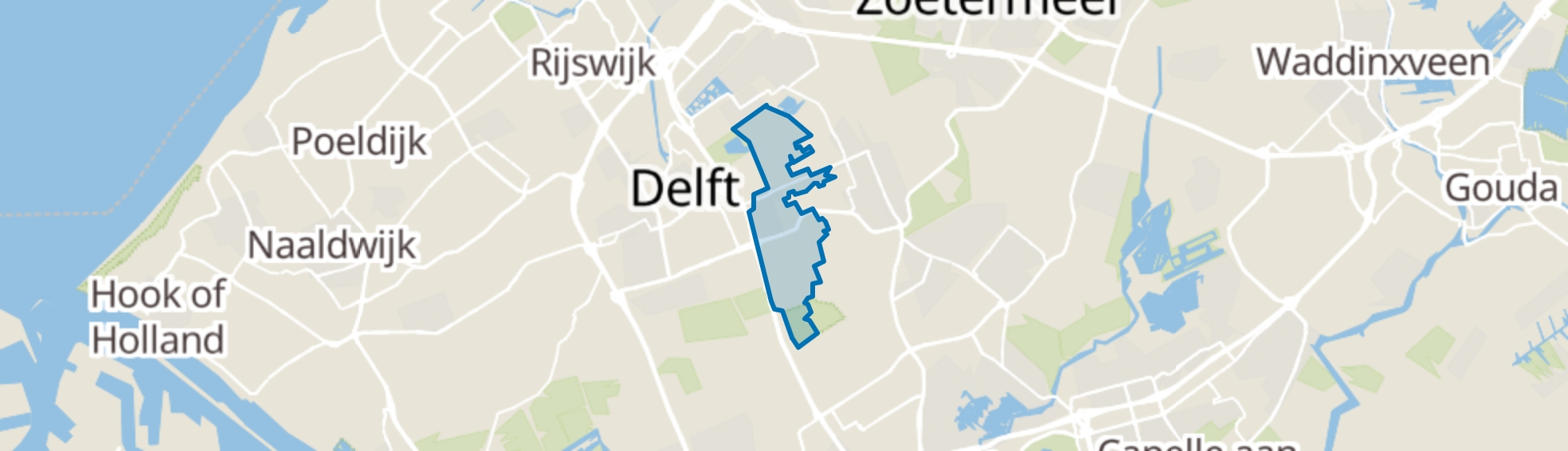 Delfgauw map