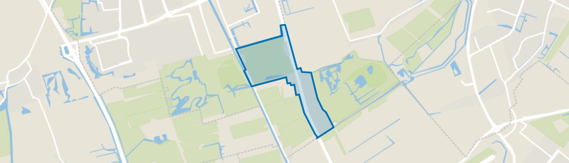 Ackersdijk, Delft map