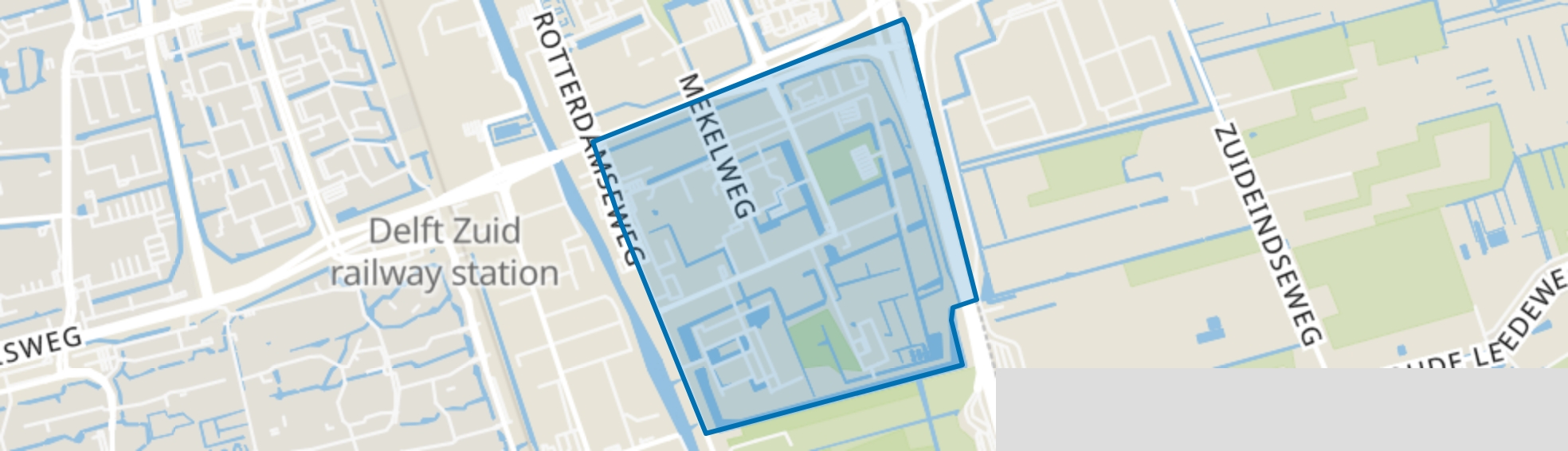 Bedrijventerrein Technopolis, Delft map