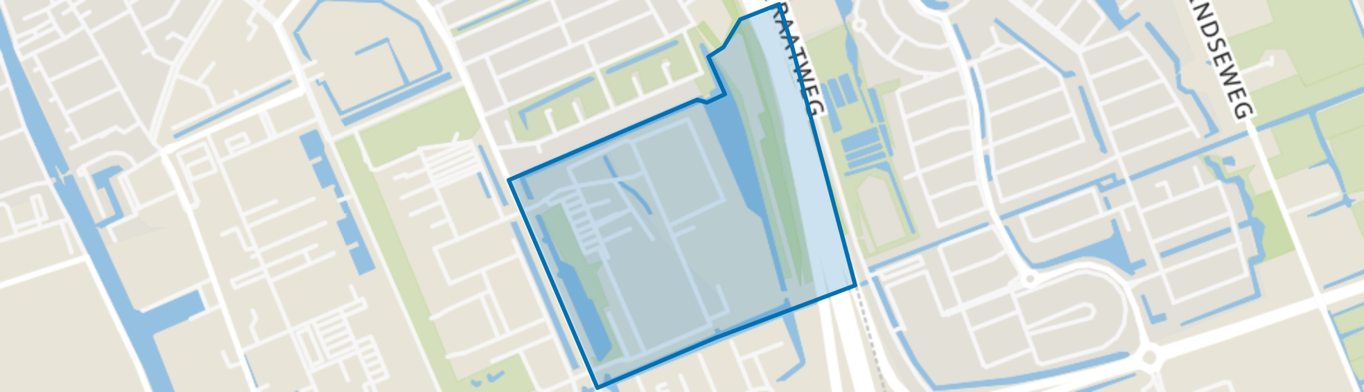 Schoemakerplantage, Delft map