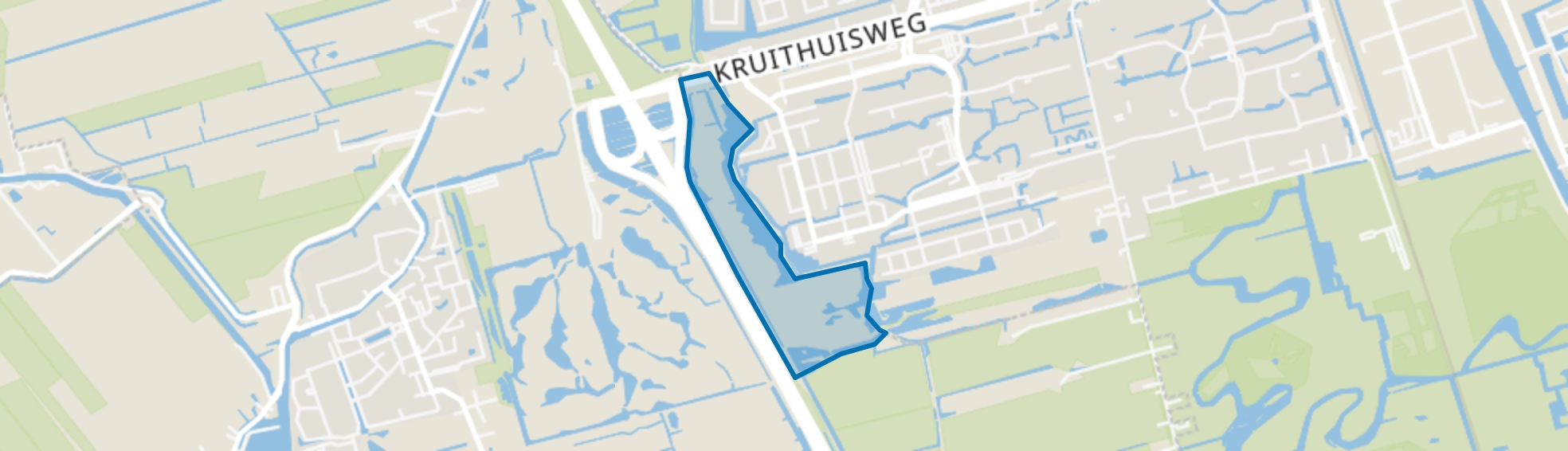 Tanthofkadebuurt, Delft map