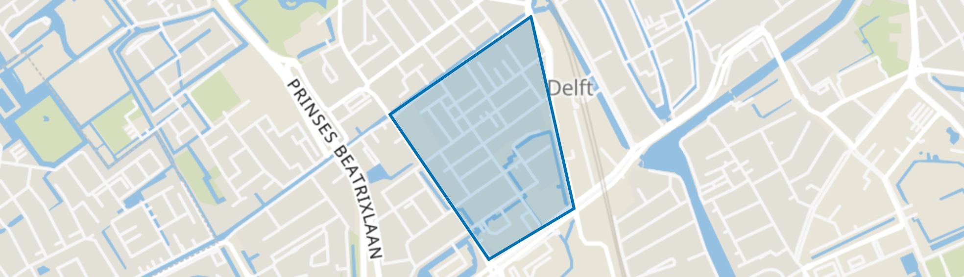 Westerkwartier, Delft map