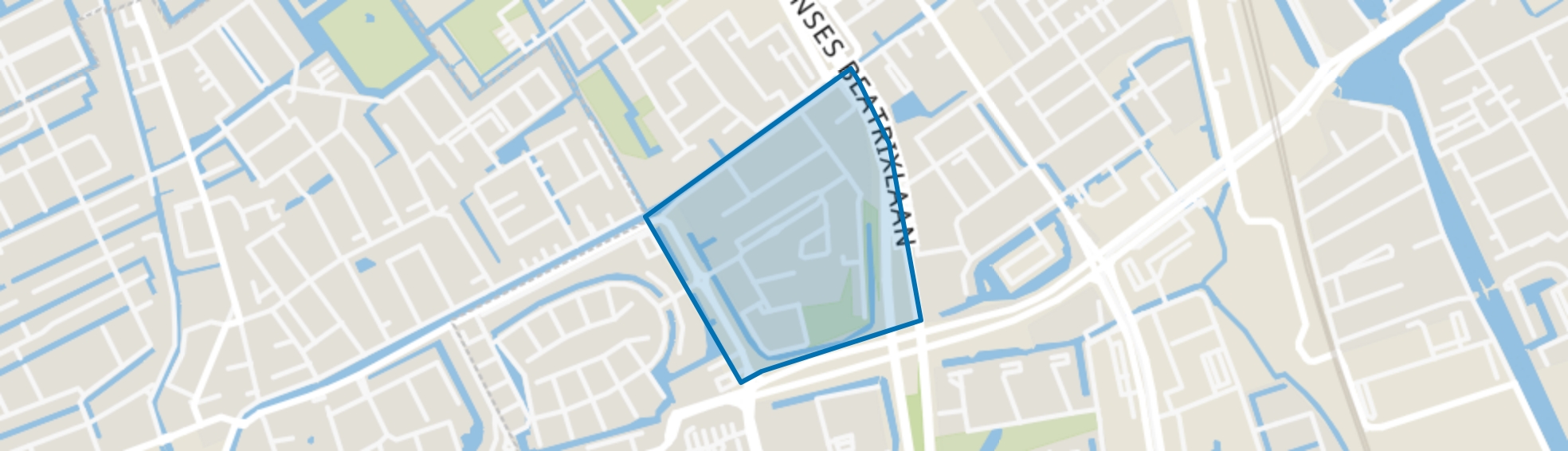 Westlandhof, Delft map