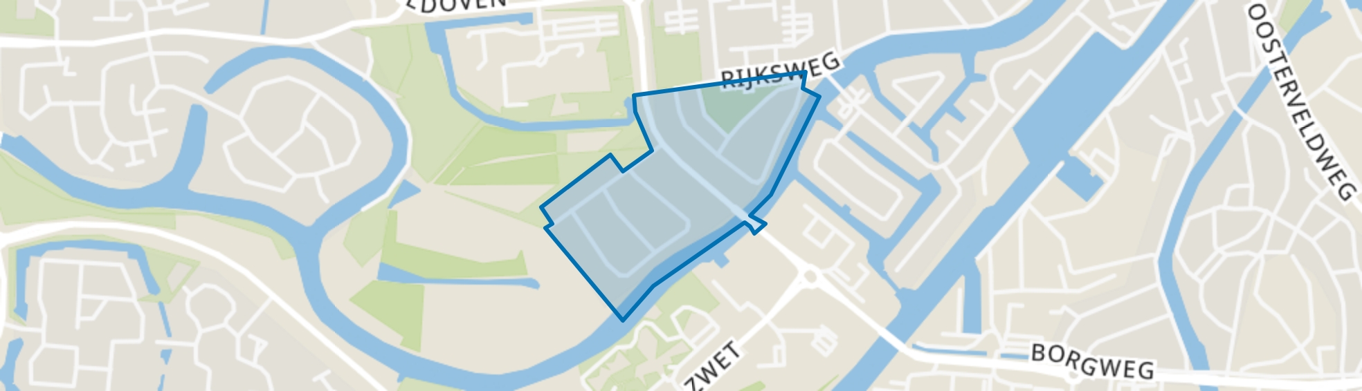 Tuikwerderrak, Delfzijl map