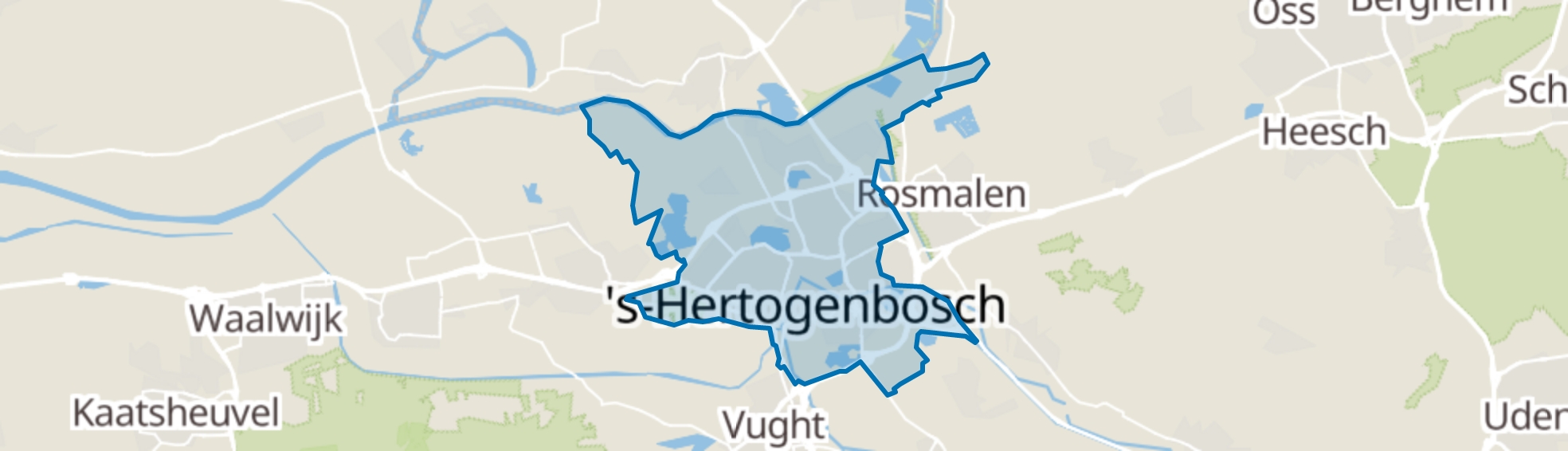 Den Bosch map