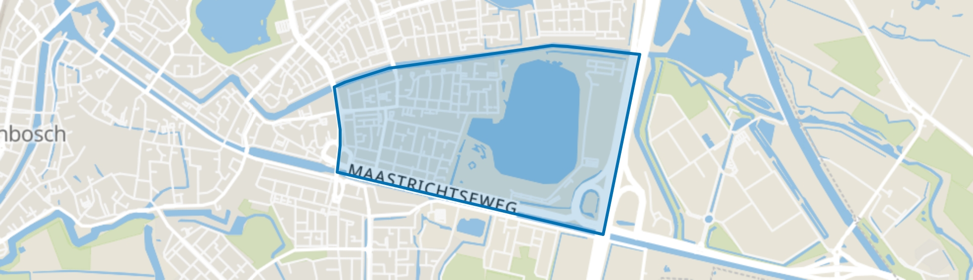 Aawijk Zuid, Den Bosch map