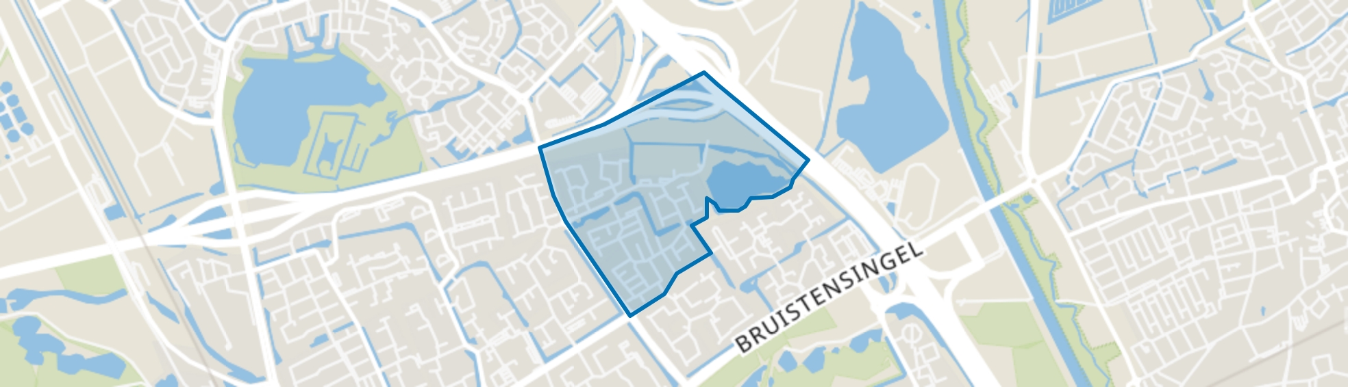 De Donk, Den Bosch map