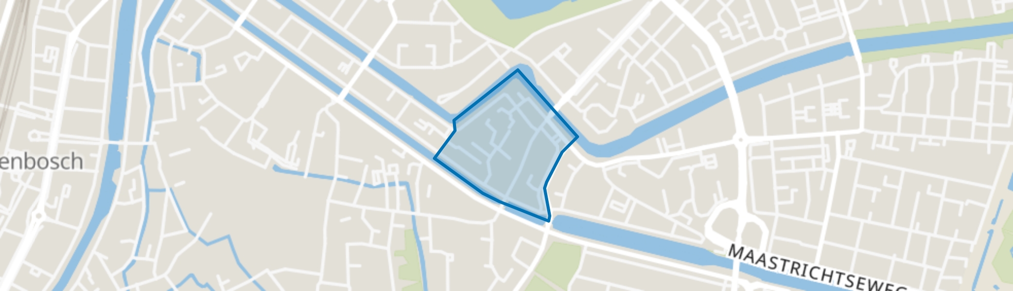 De Hofstad, Den Bosch map