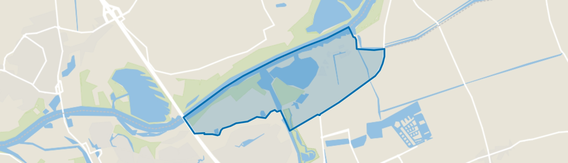 De Koornwaard, Den Bosch map
