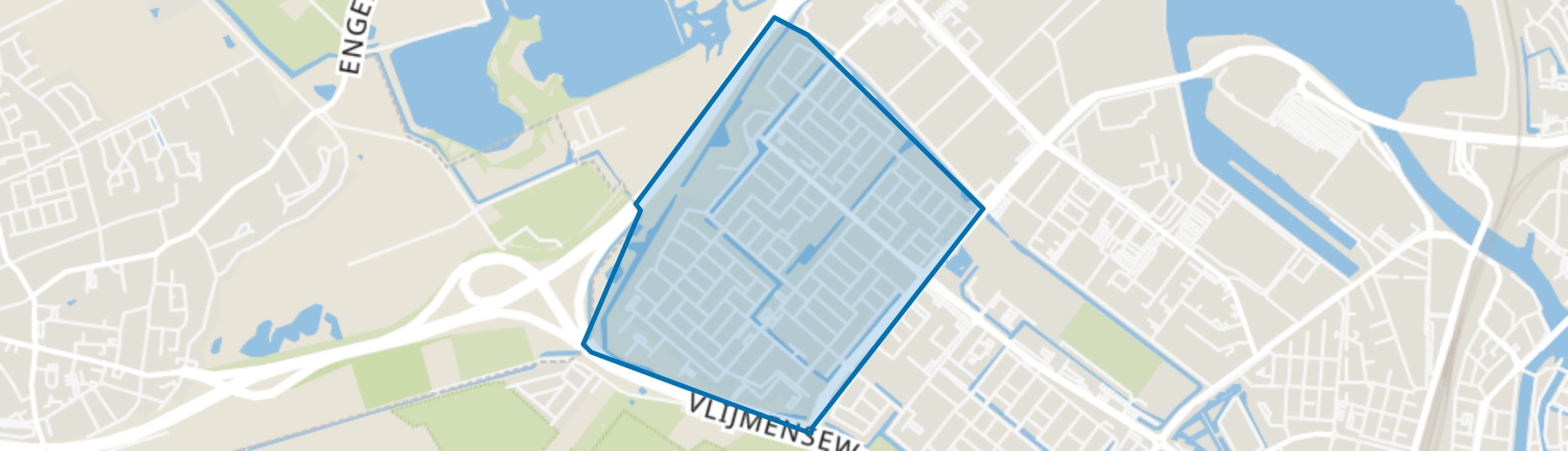De Kruiskamp, Den Bosch map